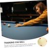 BESPORTBLE 2pcs Cue Training Professional Cue Dots for Billiards Practice High-Grade Phenolic Impact Resistant for All Skill Levels view 3