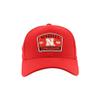 ZHATS Men's Standard NCAA Officially Licensed Fitted Hat ZH Patch Switchback Team Color, Medium view 2