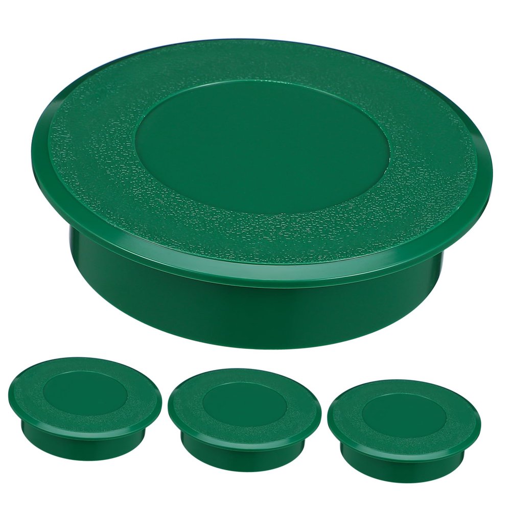BESPORTBLE 4pcs Golf Hole Practice Cup Cover for Outdoor Training Smooth Edges Lightweight and Portable Suitable for All Putting