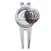 Wolf Pack Moon Golf Divot Repair Tool and Ball Marker view 2