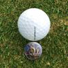 Wolf Pack Moon Golf Divot Repair Tool and Ball Marker view 3