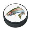 Rainbow Trout Fishing 6 Ice Hockey Puck view 1