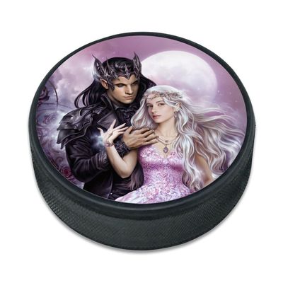 The Enchanted Ones Elves Ice Hockey Puck