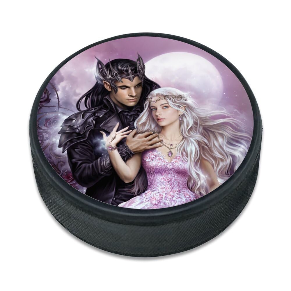 The Enchanted Ones Elves Ice Hockey Puck
