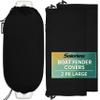 Sailortenx 4 Packs Boat Fender Cover, 9"*26" Marine Bumper Covers,Polyester(Boat Fender Not Included) view 1