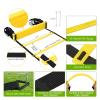 AOPUETRX 20FT Agility Soccer Ladder Training Equipment Set Football Gifts for Boys 8-14 with 12 Cones, Solo Trainer & Jump Rope, Suitable for Home Gym and Playground view 4