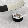 Redfish Fishing 4 Ice Hockey Puck view 2