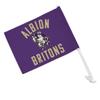 Albion College Britons Logo Car Truck Flag with Window Clip On Pole Holder view 1