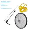 ZECHAO 700C Disc Brake Road Bike Rear Wheel,120 Sounds Six Claws Double Layer Rim 30MM 24 Holes Aluminium Alloy Quick Release Wheel (Color : Multicolour, Size : 700c) view 3