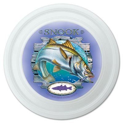 Snook Fishing 2 Novelty 9" Flying Disc