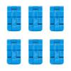 Pelican 0370 Replacement Latch Set by ColorCase - Blue - Set of 6 Double Throw Latches & Pins view 1
