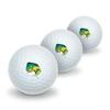 Dorado Mahi-Mahi Fishing 5 Novelty Golf Balls 3 Pack view 1