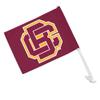Bethune-Cookman University Primary Logo Car Truck Flag with Window Clip On Pole Holder view 1