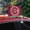 Bethune-Cookman University Primary Logo Car Truck Flag with Window Clip On Pole Holder view 2