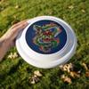 Skull and Flaming Snake Novelty 9" Flying Disc view 2