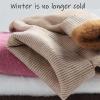 2024 New Winter Fleece Thick Knitted Bottoming Shirt, Sweater Soft Thermal Fleece Turtleneck Womens (Mist Blue,S) view 3