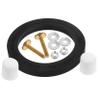 FAVOMOTO 1set Flush Sealing Replacement Rubber Gasket for Toilet Repair Compatible Standard Tanks Easy Installation for Bathroom Use view 1