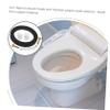 FAVOMOTO 1set Flush Sealing Replacement Rubber Gasket for Toilet Repair Compatible Standard Tanks Easy Installation for Bathroom Use view 4