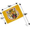 Grambling State University Primary Logo Car Truck Flag with Window Clip On Pole Holder view 4