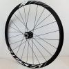ZECHAO Bike 700C Disc Brake Road Wheels,Double Wall Aluminum Alloy Thru-Axle Rims Front 2 Rear 4 Bearings 8-12 Speeds for 23-45C Tires (Color : Black, Size : 700c) view 3