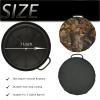 5 Gallon Bucket Seat Lid,Swivel Seat Cushion Bucket Seat Lid for Fishing, Gardening, Hunting and CampingBlack view 3