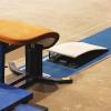 Vault Gymnastics Springboard, Kids Gymnastics Springboard Curved Jump Bridge, Portable Curved Spring Board with 4 Steel Spring and Jump Pad, for Home Room Athletics Training Ground view 2