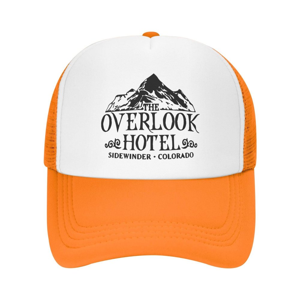Overlook Hotel Baseball Hats for Men Women Adjustable Trucker Hat Orange