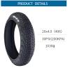 NineFit Basics 2 Pack 20 x 4.0 Fat Tire, Mountain Bike Tires, Replacement Tires for On or Off Road Use view 2