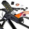 Bike Frame Bag, Waterproof Bike Phone Mount Holder Bicycle Front Top Tube Pouch Pannier Cycling Frame Storage Bag Cycle Crossbar Bags for iPhone 16 15 14 13 12 Pro Max Samsung Smartphones up to 6.9'' view 3