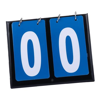 2- Scoreboard Basketball Sport Double-Sided Score Flipper Match Scoreboard