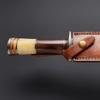 Blade Frenzy Custom Handmade 150 Layer Damascus Steel Hunting Dagger Knife with Leather Sheath BF441 view 4