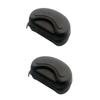 Amosfun 2pcs Box Eva Ski Goggle Box Portable Storage for Snowboard Goggles Durable Carrying Case Closure Large Size (black) view 1