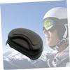 Amosfun 2pcs Box Eva Ski Goggle Box Portable Storage for Snowboard Goggles Durable Carrying Case Closure Large Size (black) view 3