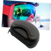 Amosfun 2pcs Box Eva Ski Goggle Box Portable Storage for Snowboard Goggles Durable Carrying Case Closure Large Size (black) view 4