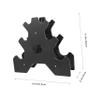 Weight Stand for Dumbbells Dumbbell Rack 3 Layers Small Dumbbell Bracket for Gym Workout view 3