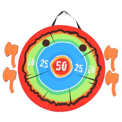 BRIGHTFUFU 1set Flying Axe Dart Interactive Parent-boy Girl Toy for Boys and Fun Indoor Game Smooth Sticky Engaging Activity