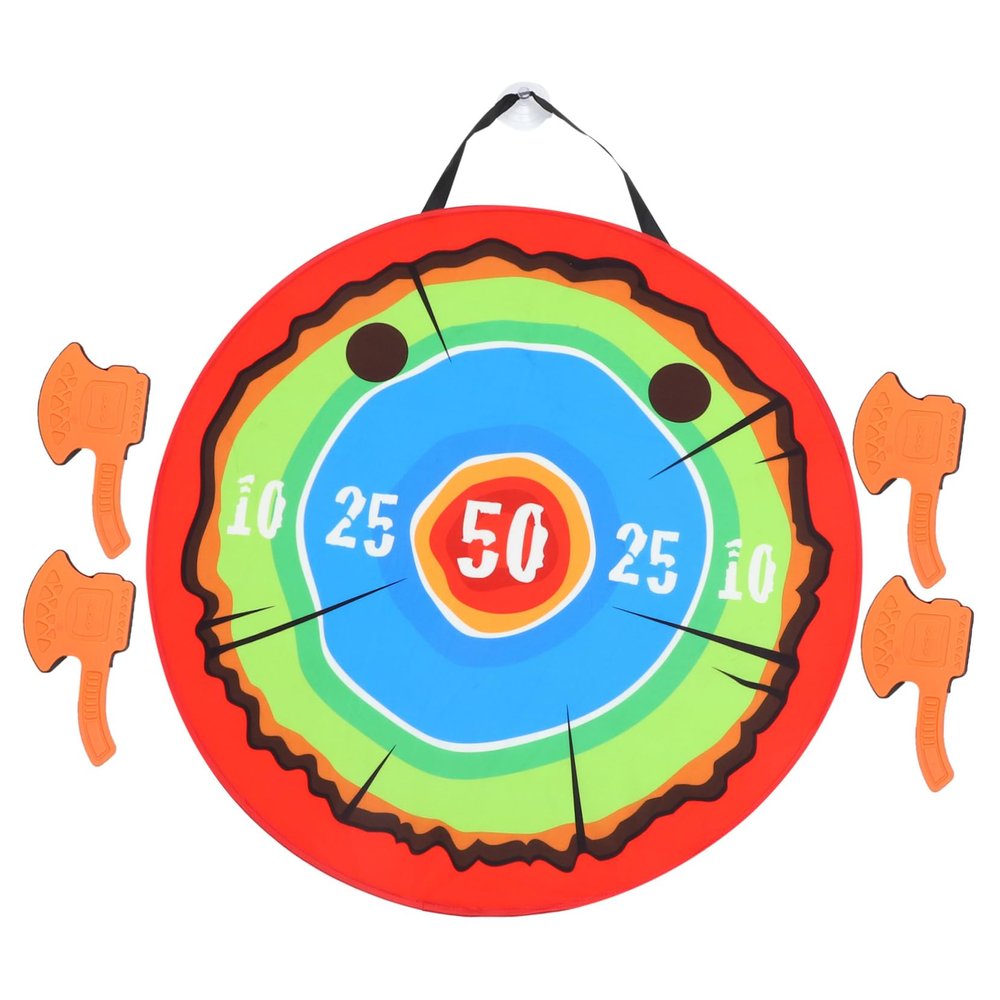 BRIGHTFUFU 1set Flying Axe Dart Interactive Parent-boy Girl Toy for Boys and Fun Indoor Game Smooth Sticky Engaging Activity