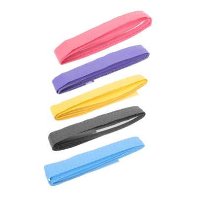 Didiseaon 25pcs Tennis Racket Handle Tape Racket Grip Slip Badminton Grip Tennis Tape Sweatband Wrapping Enhance and Control