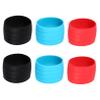 WHAMVOX 3pairs Silicone Handlebar Grip Fixing Rings for Road Mountain Bikes No Odor Non-Fading Secure Grip Loop Essential Accessories for Safe Cycling view 1
