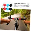 WHAMVOX 3pairs Silicone Handlebar Grip Fixing Rings for Road Mountain Bikes No Odor Non-Fading Secure Grip Loop Essential Accessories for Safe Cycling view 2