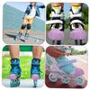 Amosfun 4pairs Roller Skating Toe Protectors Toe Covers Replaceable Stylish Skate Supply view 4