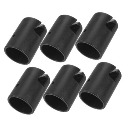 6Pcs Wear-Resistant Trampoline Rod Covers Plastic Replacement Caps for Trampoline Parts Protective Tube Covers for Boy Girl's Jumping Bed Daily Use Accessories