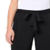 Adrianna Papell Women's Knit Waist Tie Pull On Pant, Black, L view 2