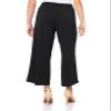 Adrianna Papell Women's Knit Waist Tie Pull On Pant, Black, L view 3