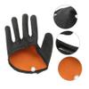 Didiseaon 2pcs Long Black Skidproof Fishing Gloves Heavy Duty Skeleton Gloves for Hunting Pe Thread Woven Comfortable for Activities view 3