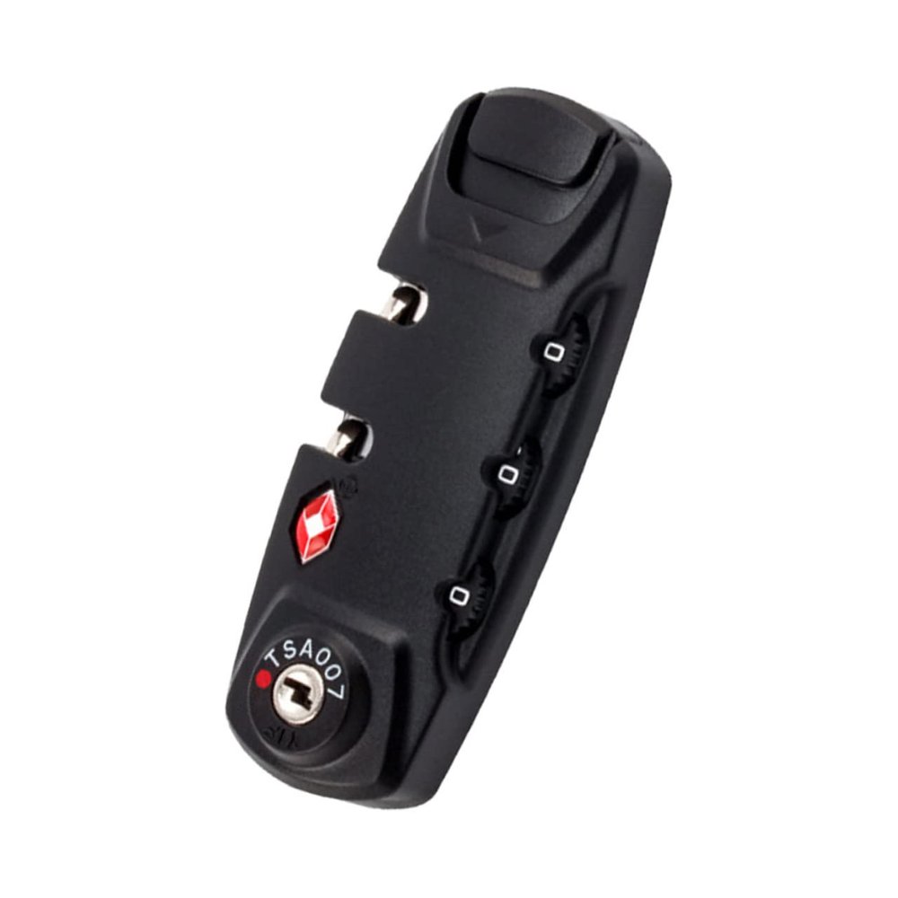 NOLITOY 2pcs Customs Lock Fixed Safety Authentication Password TSA Approved Combination Lock for Luggage Suitcase Backpack and Resettable Code for Enhanced Security