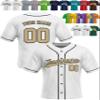 Custom Baseball Jerseys - Personalized Team Uniforms for Men, Women, Boys, and Girls - Add Your Name, Number, or Logo - Customized Baseball Shirts for Sports Fans, Teams, Events, Gifts view 1