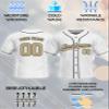 Custom Baseball Jerseys - Personalized Team Uniforms for Men, Women, Boys, and Girls - Add Your Name, Number, or Logo - Customized Baseball Shirts for Sports Fans, Teams, Events, Gifts view 4