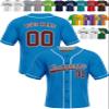 Custom Baseball Jerseys - Personalized Team Uniforms for Men, Women, Boys, and Girls - Add Your Name, Number, or Logo - Customized Baseball Shirts for Sports Fans, Teams, Events, Gifts view 1