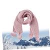 Didiseaon 2pcs Baby's Winter Essential Soft Chenille Scarf Kids Warmth Fuzzy Balls view 2